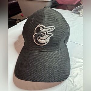 Genuine Merchandise Black Orioles Logo Baseball Cap